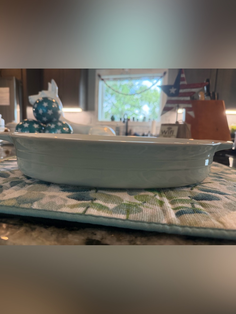 NEW Le Creuset Oval Baker Dish 36cm In Pistache Pistachio Green - RARE